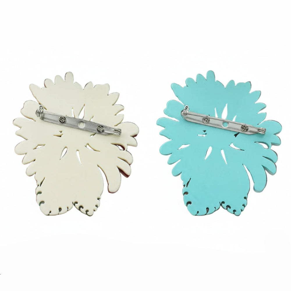Gerbera Flower Brooch