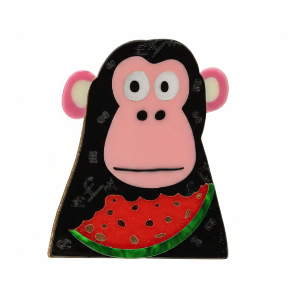Spilla Gorilla Anguria Soldi