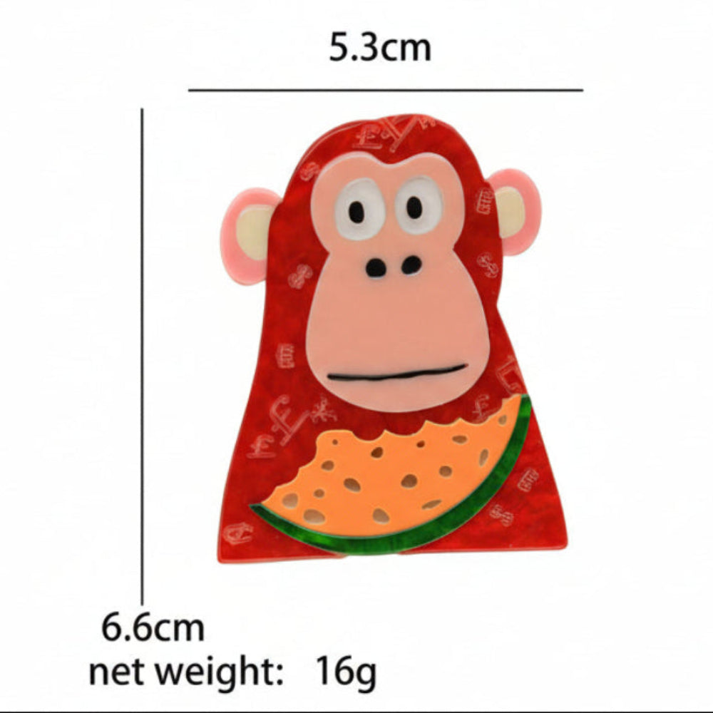 Spilla Gorilla Anguria Soldi