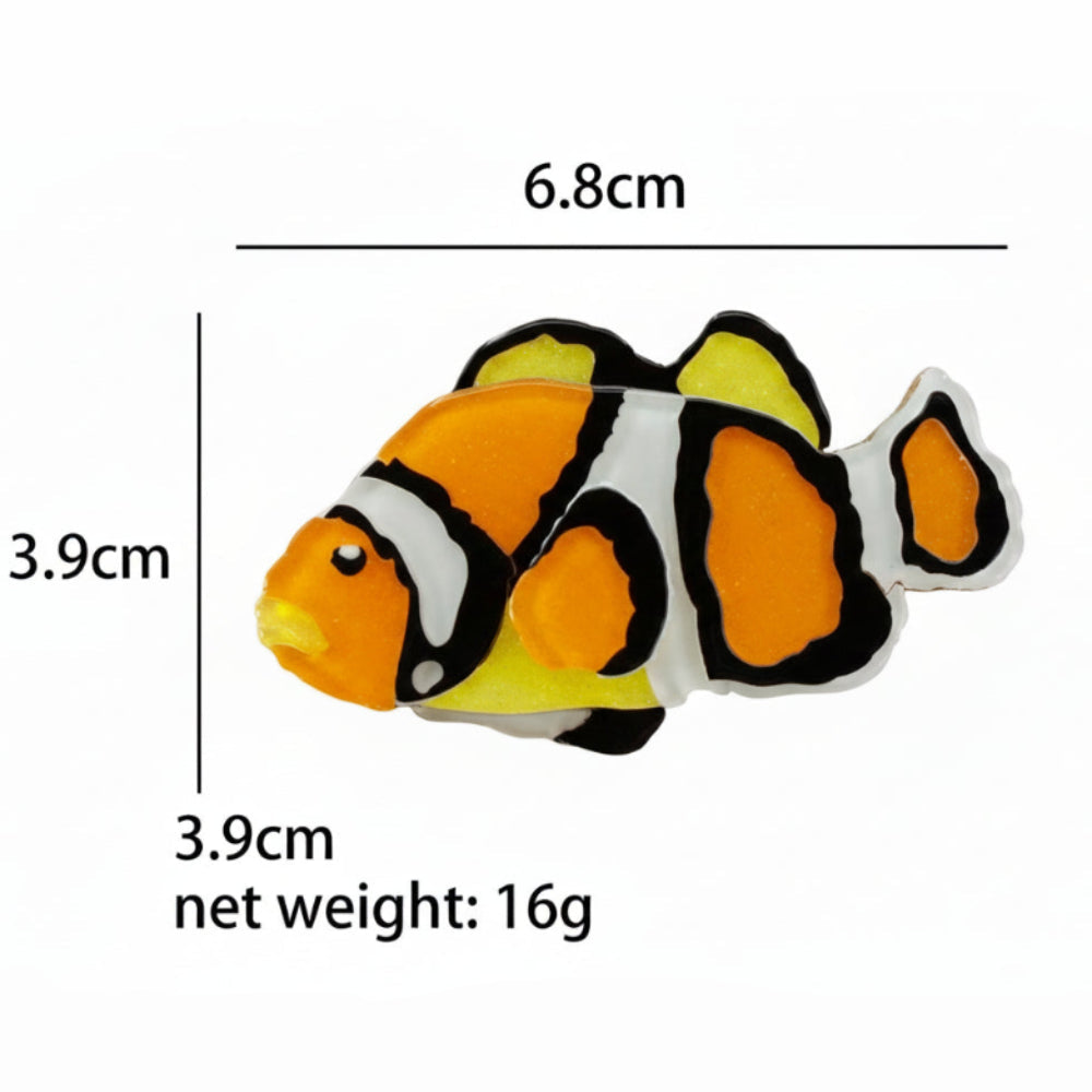 Spilla Pesce Pagliaccio Giocoso