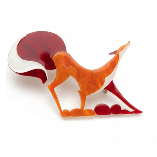 Geometrische Fuchs-Brosche