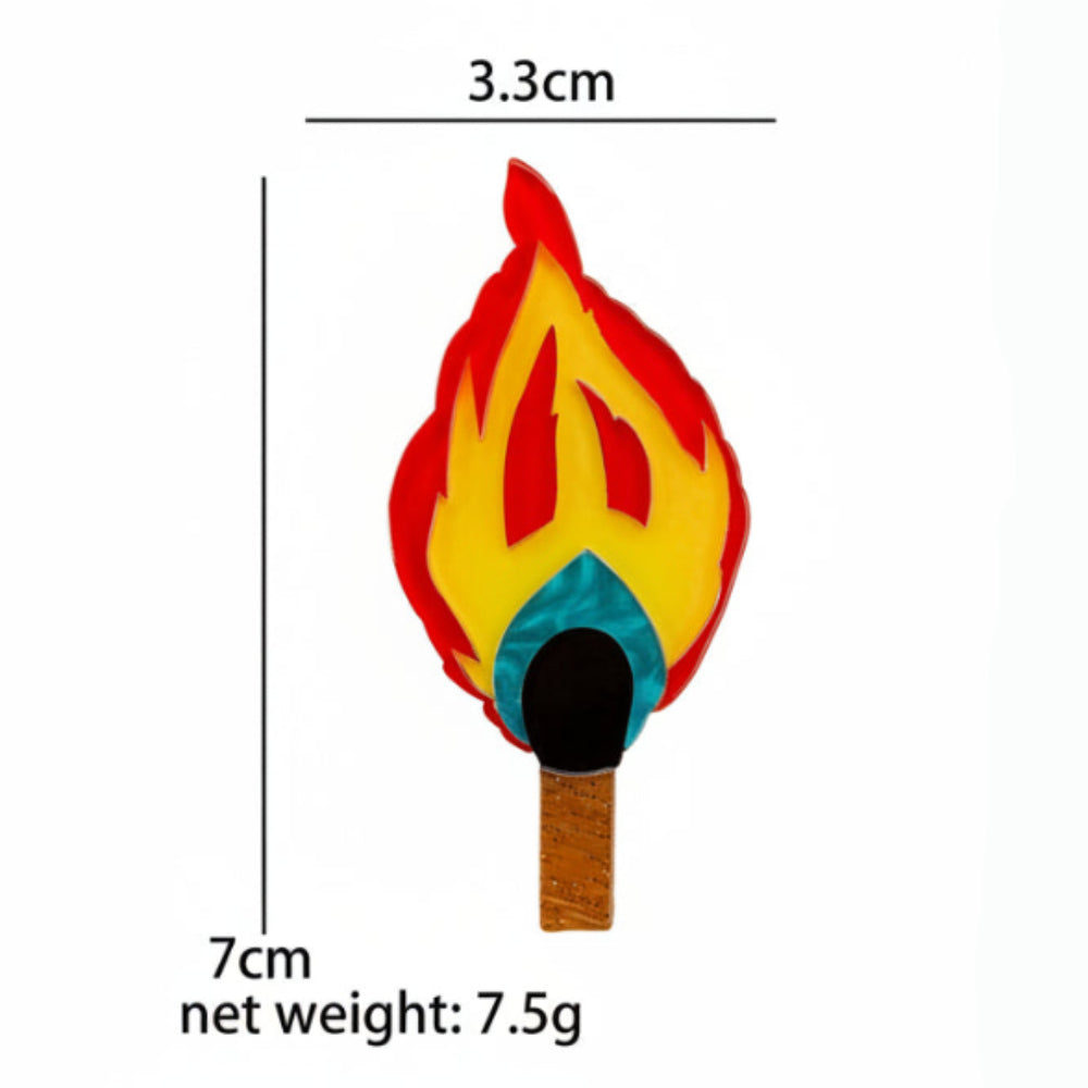 A Ray of Warmth Match Brooch