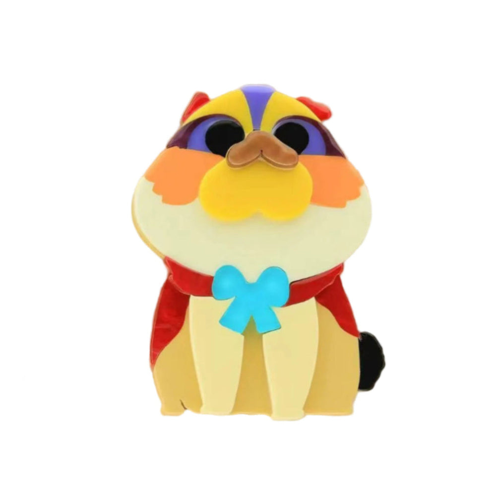 Cute Nick Puppy Acrylic Brooch