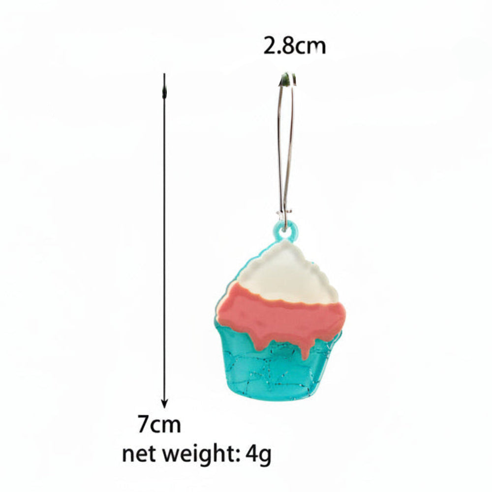 Colorful Ice Cream Earrings
