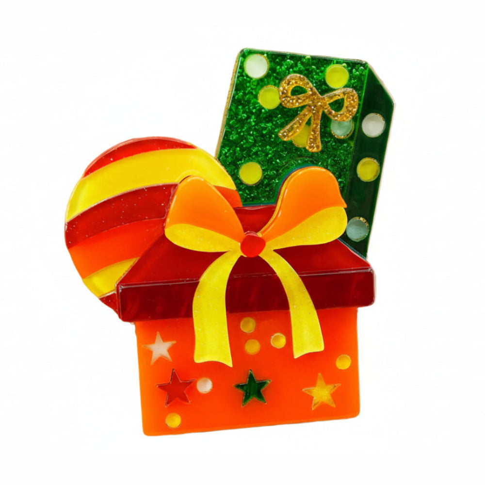 Christmas Cheer Brooch Quartet