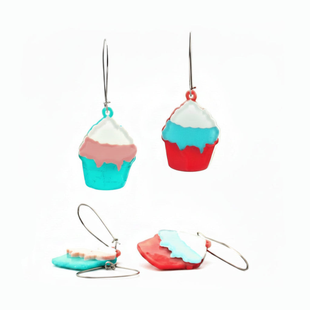 Colorful Ice Cream Earrings