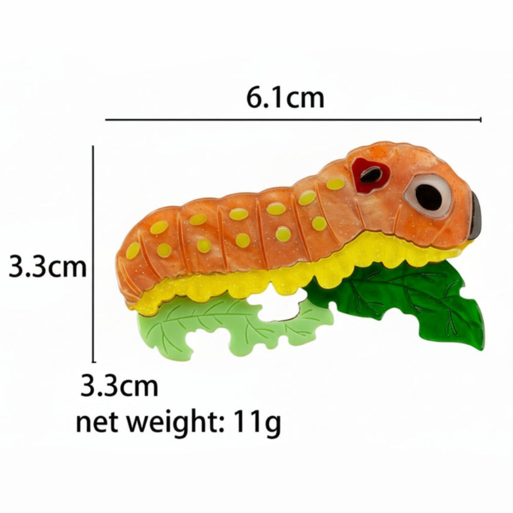 Garden Crawlies Brooch Set