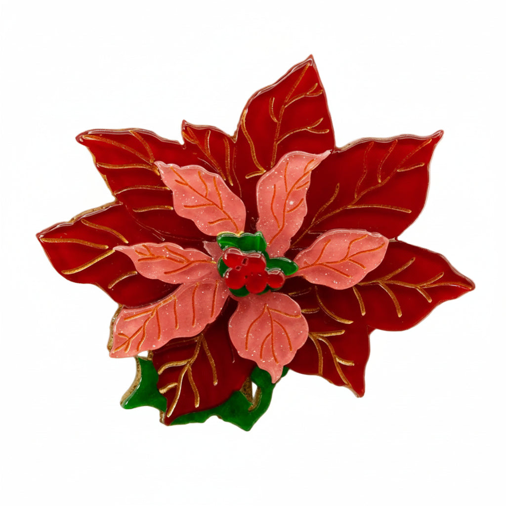 Christmas Cheer Brooch Quartet