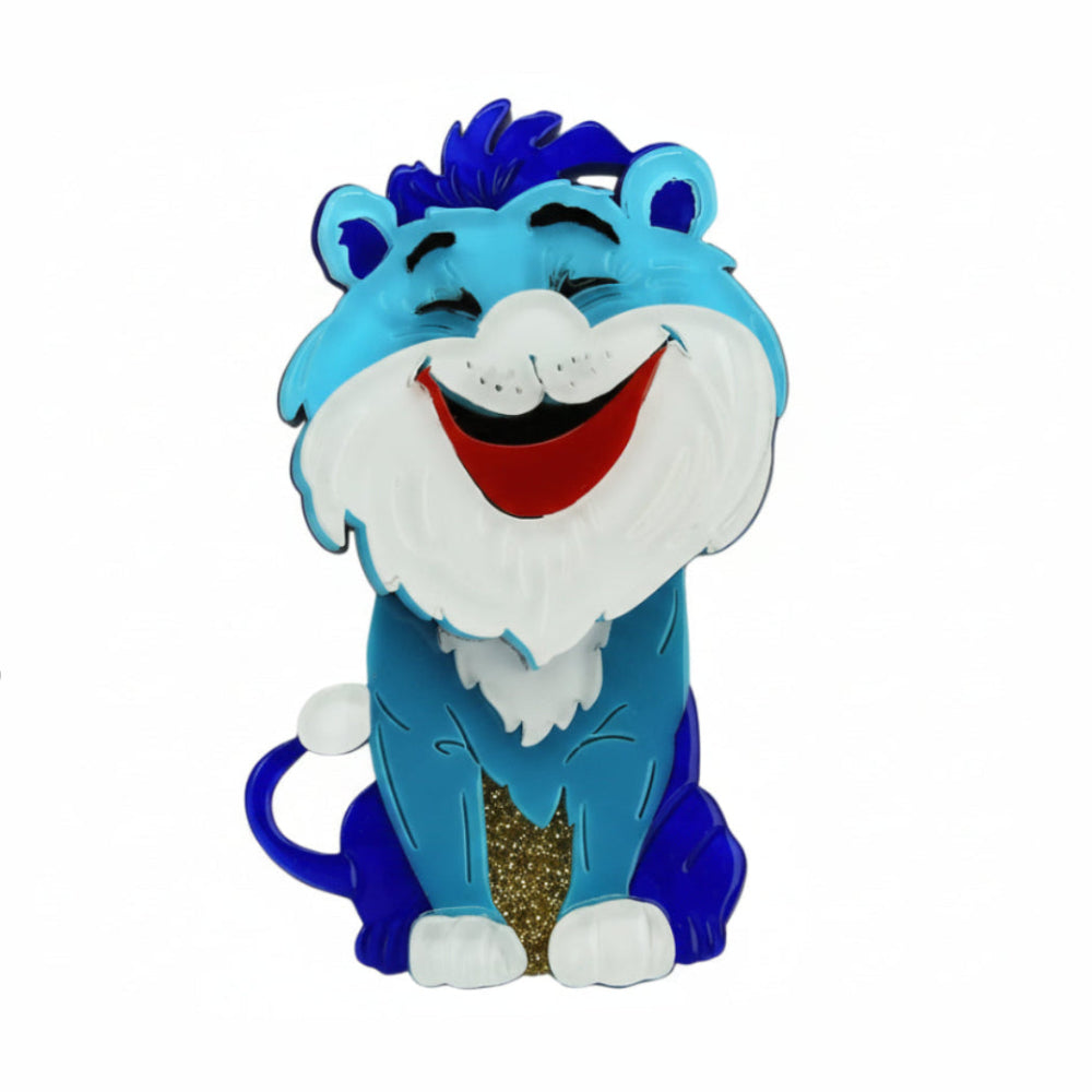 Lucky Leo Acrylic Brooch