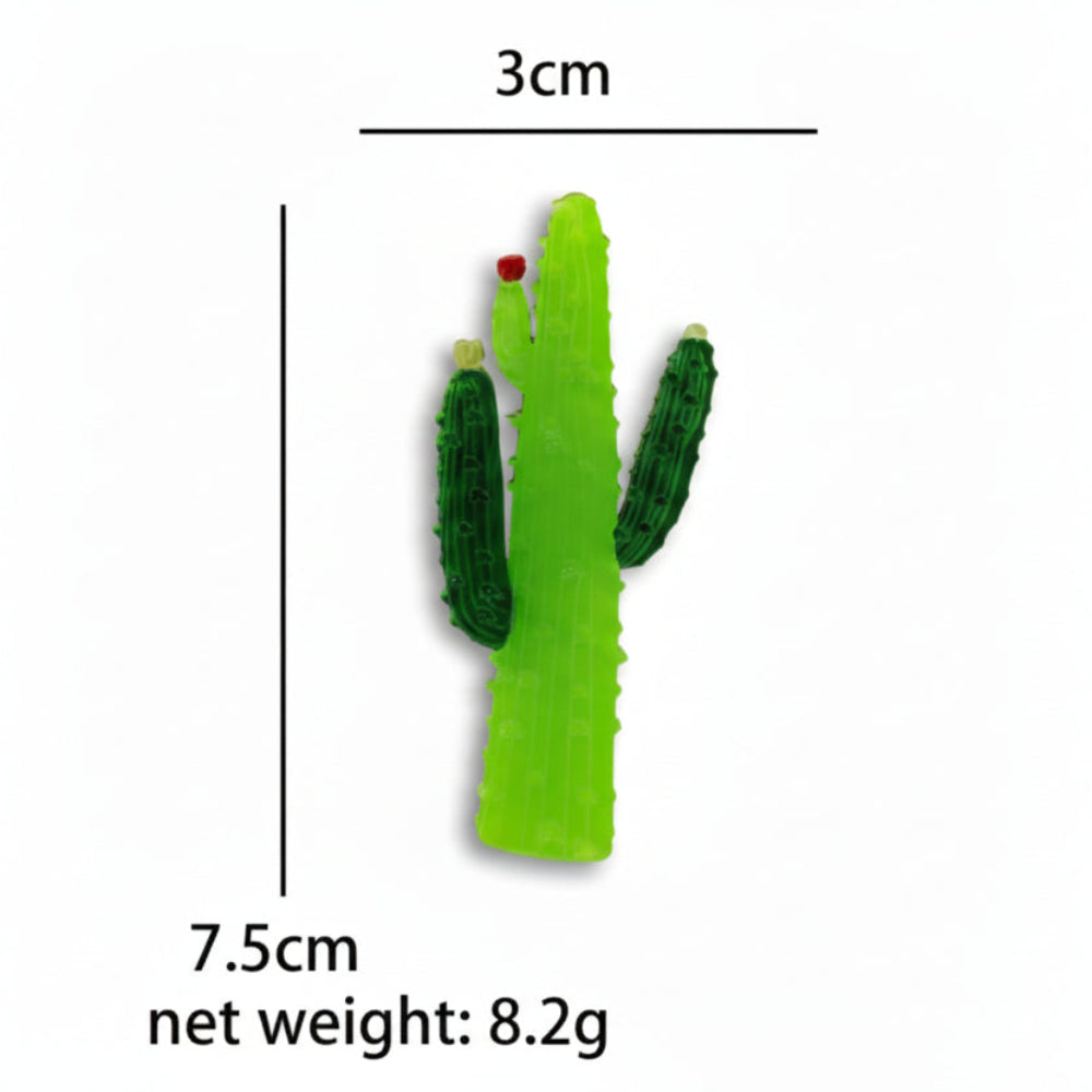 Spilla in acrilico Cactus Soleggiato