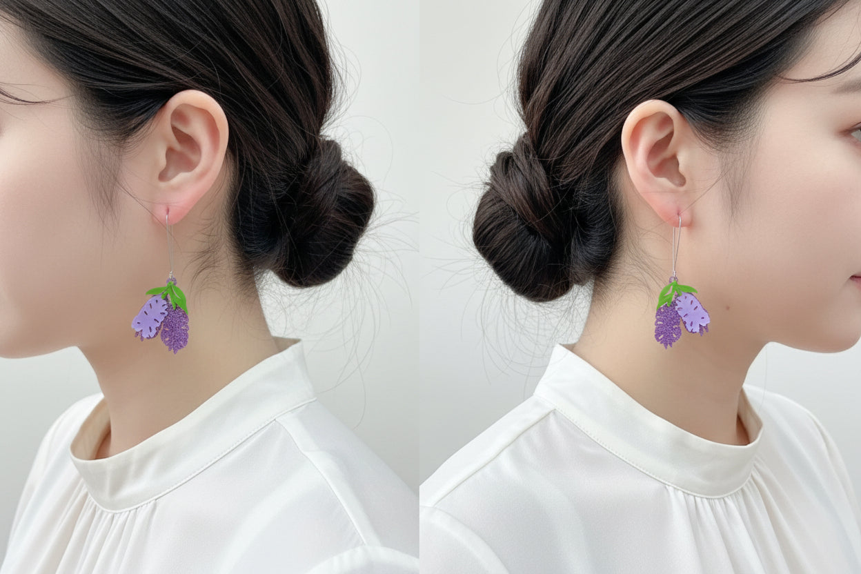 Pendientes Glicina Montera