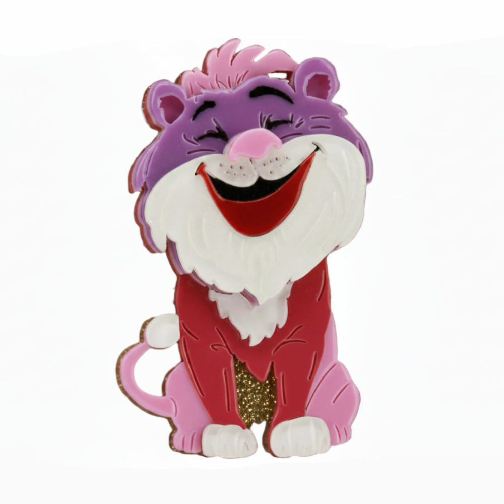 Lucky Leo Acrylic Brooch