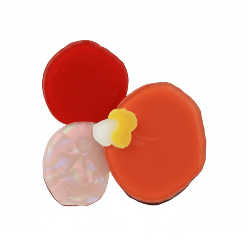 Clover Acrylic Brooch