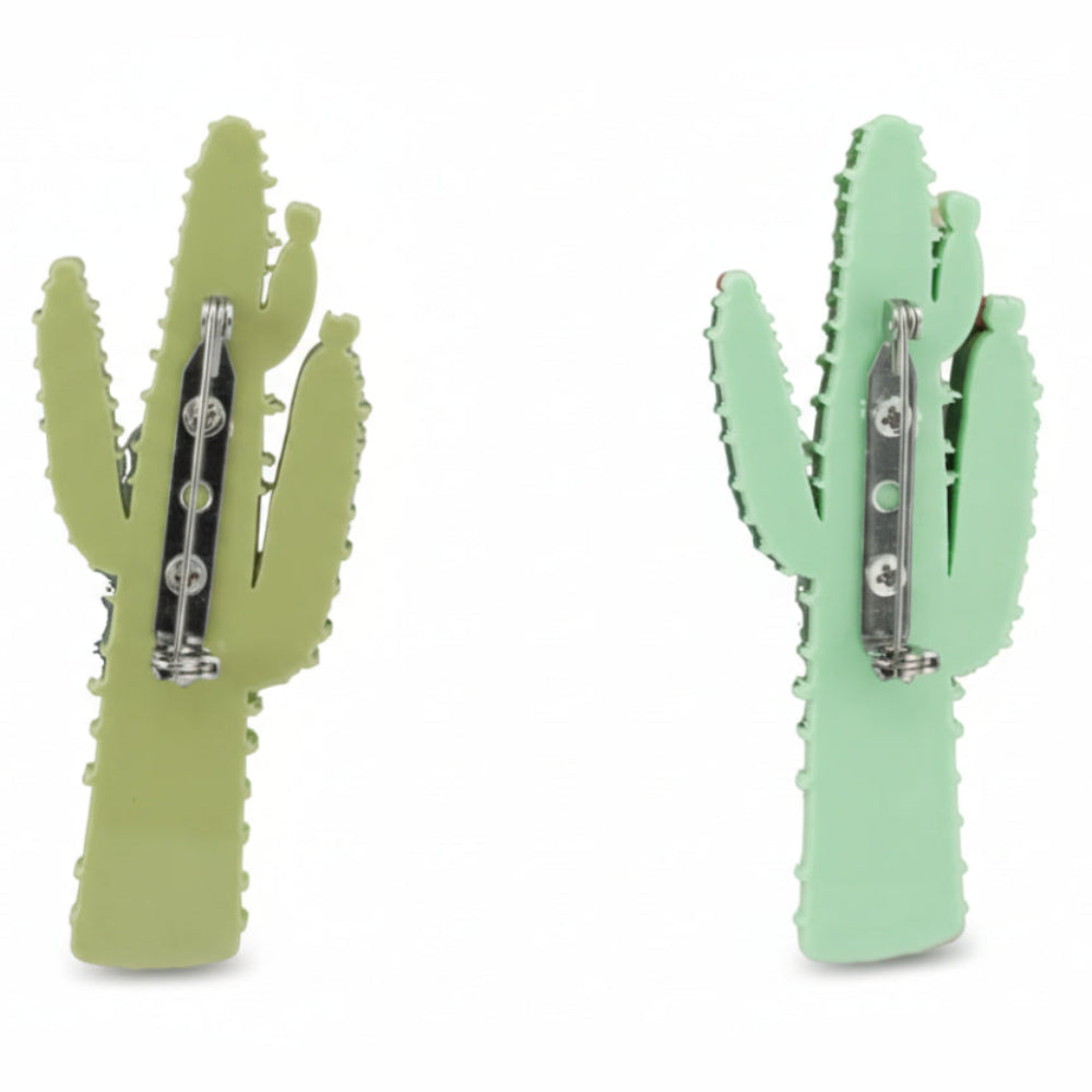 Spilla in acrilico Cactus Soleggiato